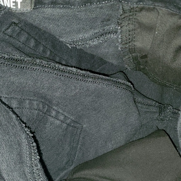 Edwin jeans women's size 6 size 28 black Janet raw cut frayed-hem frayed hem - Picture 14 of 16